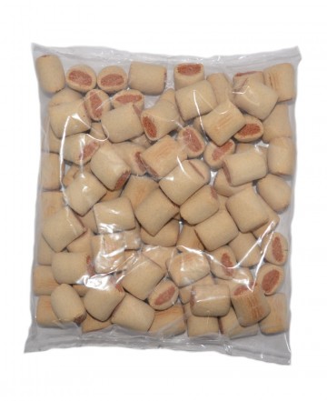 Mergkoekjes zalm 500 gram   verpakking